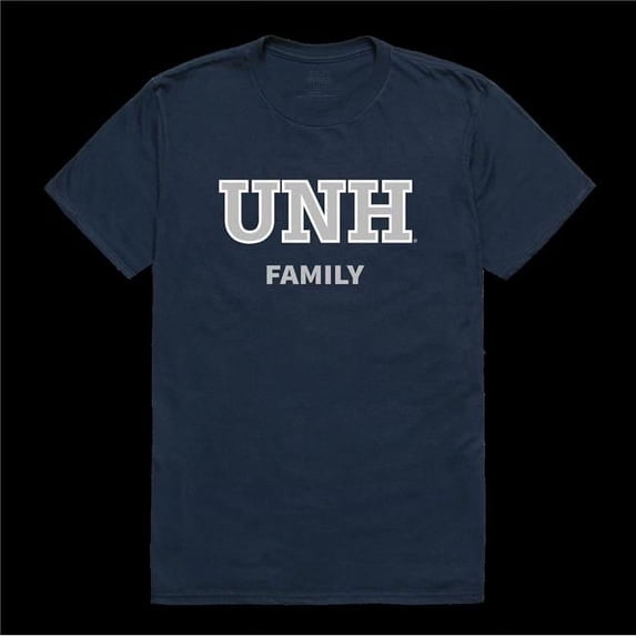 University of New Hampshire Wildcats Family T-Shirt, Navy - Large