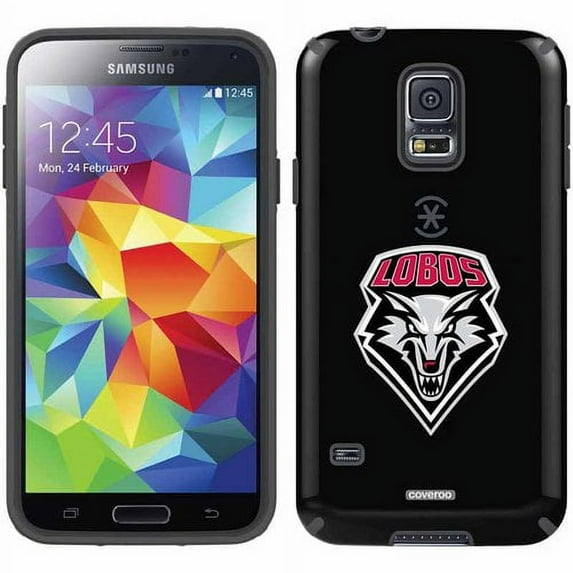 University of New Mexico Lobos 1 Design on Samsung Galaxy S5 CandyShell Case by Speck