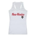 thumbnail image 1 of University of New Mexico Womens Script Tank Top, White - Large, 1 of 1