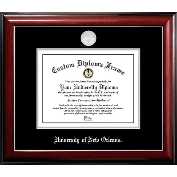University of New Orleans Classic Diploma Frame
