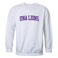 thumbnail image 1 of University of North Alabama Lions Arch Crewneck Sweatshirt, White - 2XL, 1 of 1