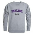thumbnail image 1 of University of North Alabama Lions Dad Crewneck Sweatshirt, Heather Grey - 2XL, 1 of 1