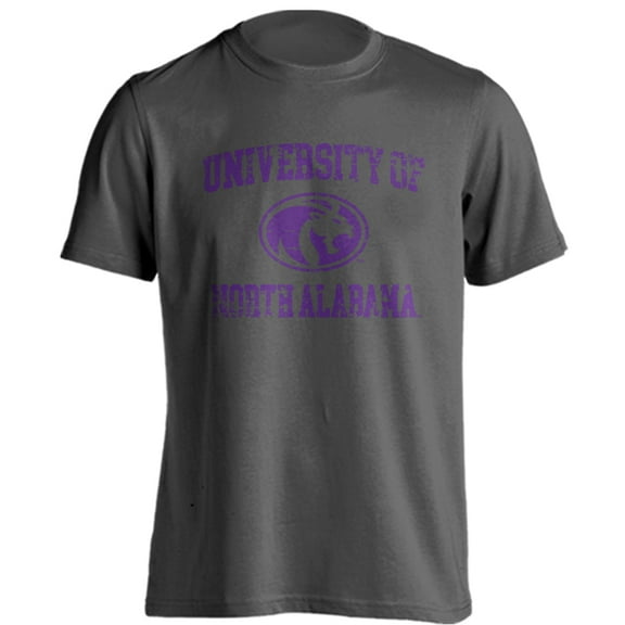 University of North Alabama Lions UNA Distressed Retro Short Sleeve T-Shirt