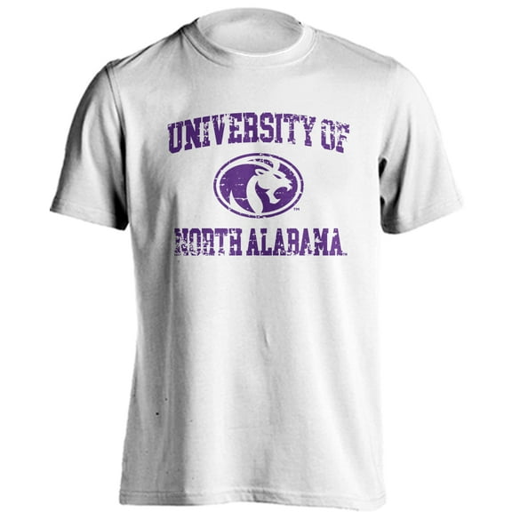 University of North Alabama Lions UNA Distressed Retro Short Sleeve T-Shirt