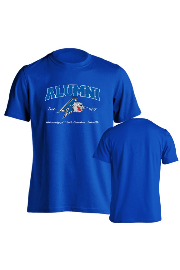 University of North Carolina Asheville Bulldogs Alumni Proud Graduate Short Sleeve T-Shirt