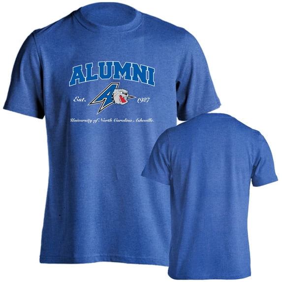 University of North Carolina Asheville Bulldogs Alumni Proud Graduate Short Sleeve T-Shirt
