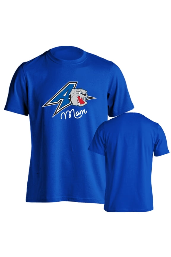 University of North Carolina Asheville Bulldogs Mom Proud Parent Short Sleeve T-Shirt