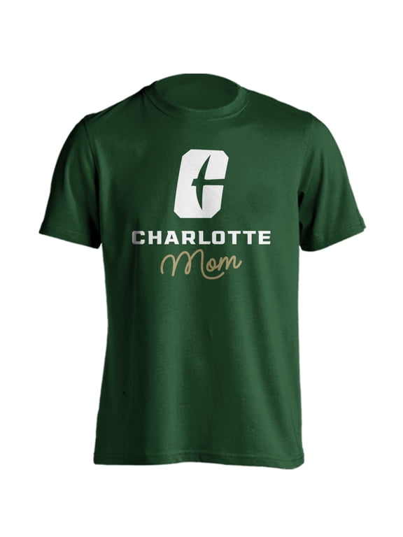 University of North Carolina Charlotte 49ers Mom Proud Parent Short Sleeve T-Shirt