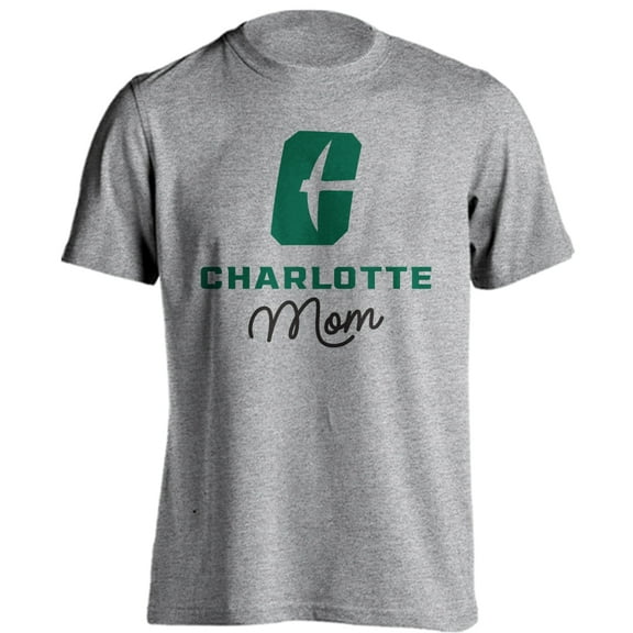 University of North Carolina Charlotte 49ers Mom Proud Parent Short Sleeve T-Shirt