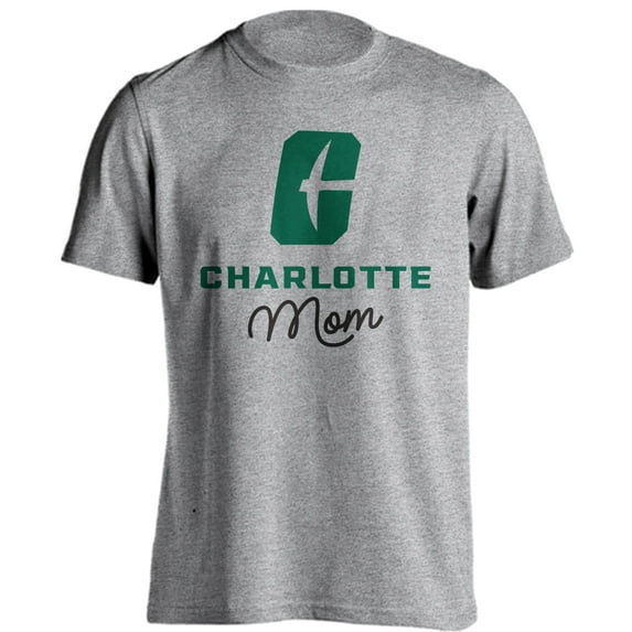 University of North Carolina Charlotte 49ers Mom Proud Parent Short Sleeve T-Shirt