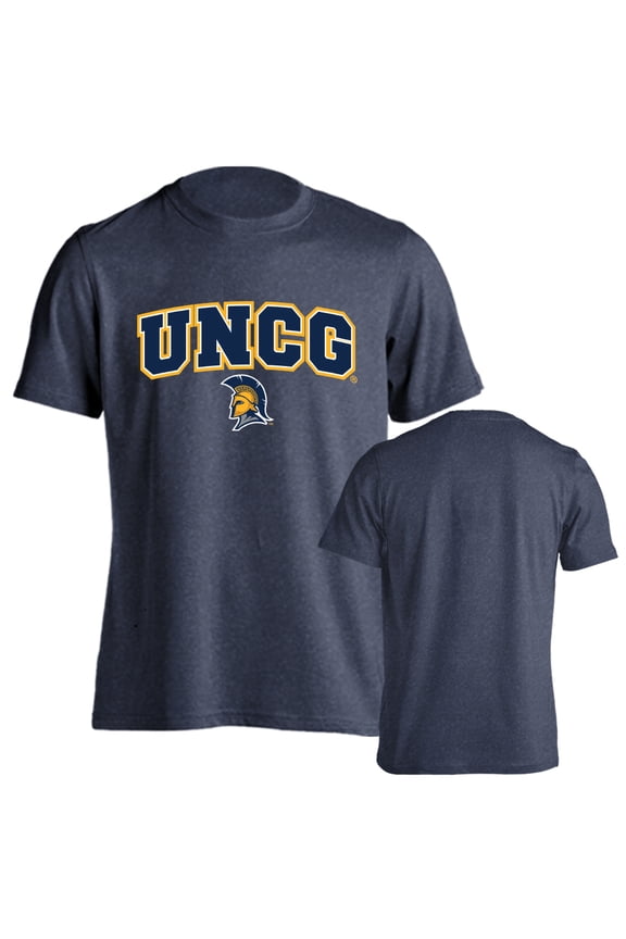 University of North Carolina Greensboro Spartans Classic Arch with Mascot Short Sleeve T-Shirt
