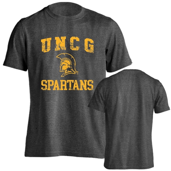 University of North Carolina Greensboro Spartans Distressed Retro Short Sleeve T-Shirt
