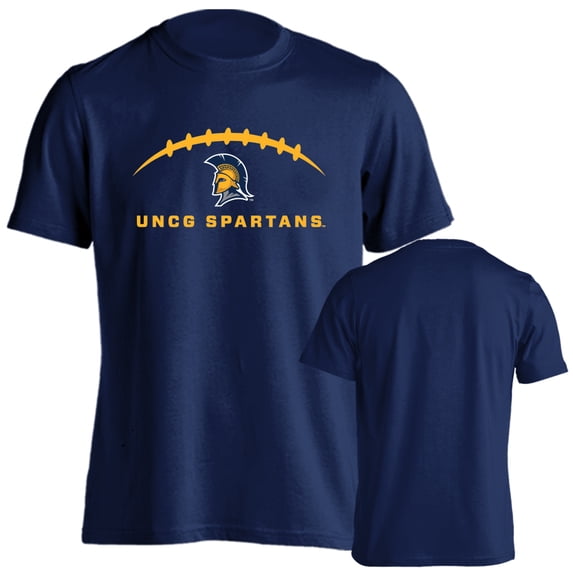 University of North Carolina Greensboro Spartans Football Laces Out Logo T-Shirt