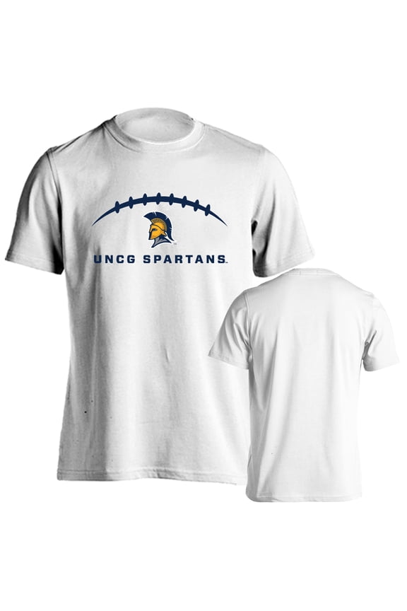 University of North Carolina Greensboro Spartans Football Laces Out Logo T-Shirt