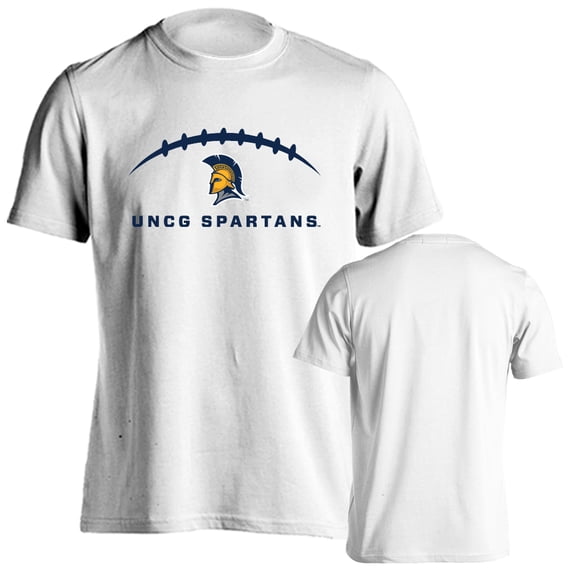 University of North Carolina Greensboro Spartans Football Laces Out Logo T-Shirt