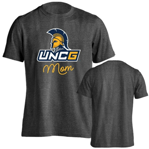 University of North Carolina Greensboro Spartans Mom Proud Parent Short Sleeve T-Shirt