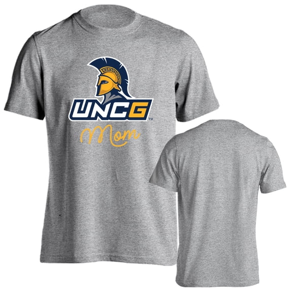 University of North Carolina Greensboro Spartans Mom Proud Parent Short Sleeve T-Shirt