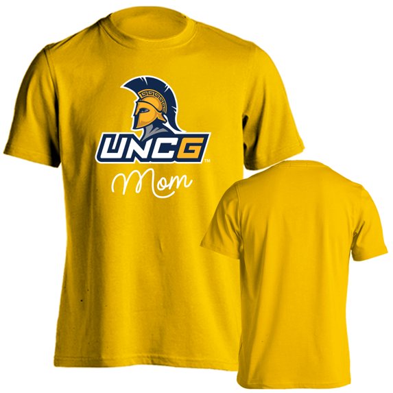University of North Carolina Greensboro Spartans Mom Proud Parent Short Sleeve T-Shirt