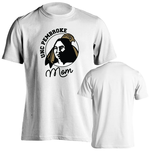University of North Carolina Pembroke Braves Mom Proud Parent Short Sleeve T-Shirt