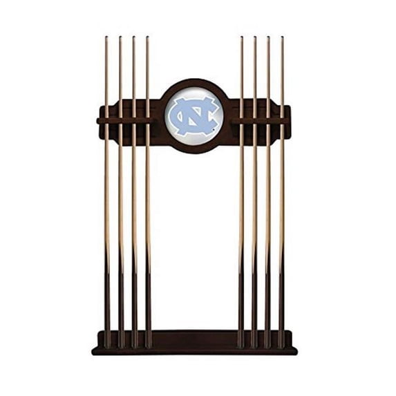 North Carolina Tar Heels Eight Stick Pool Cue Rack - English Tudor