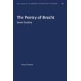 thumbnail image 1 of University of North Carolina Studies in The Poetry of Brecht: Seven Studies, Book 107, (Paperback), 1 of 1