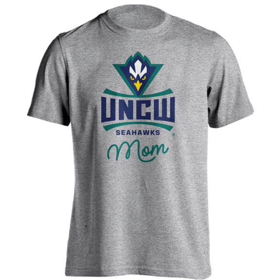 University of North Carolina Wilmington Seahawks Mom Proud Parent Short Sleeve T-Shirt