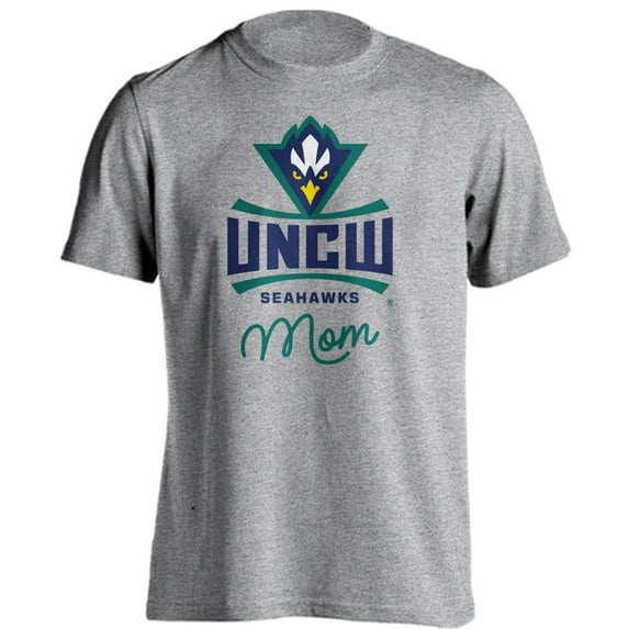 University of North Carolina Wilmington Seahawks Mom Proud Parent Short Sleeve T-Shirt