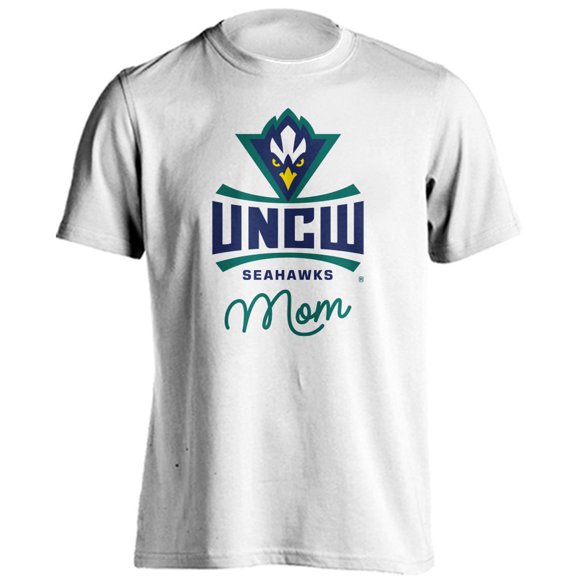 University of North Carolina Wilmington Seahawks Mom Proud Parent Short Sleeve T-Shirt