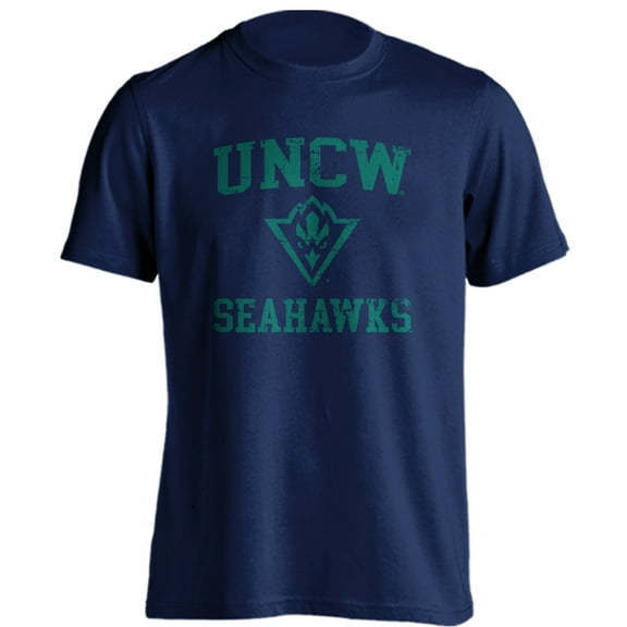 University of North Carolina Wilmington Seahawks UNCW Distressed Retro Short Sleeve T-Shirt