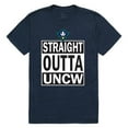 thumbnail image 1 of University of North Carolina Wilmington Straight Outta College Tee for Men - Navy - Large, 1 of 1