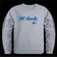 thumbnail image 1 of University of North Carolina at Asheville Bulldogs Script Crewneck Sweatshirt, Heather Grey - Extra Large, 1 of 1