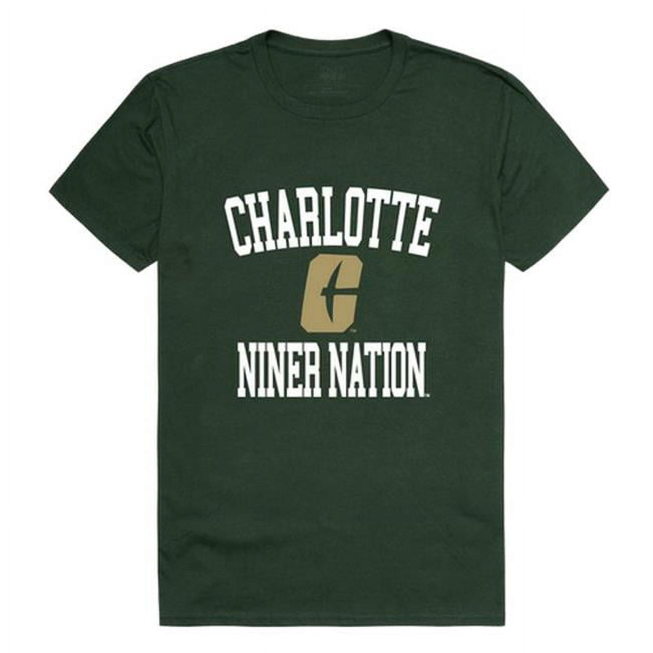 University of North Carolina at Charlotte Men Arch T-Shirt, Forest ...