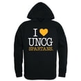 thumbnail image 1 of University of North Carolina at Greensboro Mens I Love Hoodie, Black - 2XL, 1 of 1
