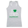 thumbnail image 1 of University of North Dakota Love Tank for Women, Heather Grey - Medium, 1 of 1