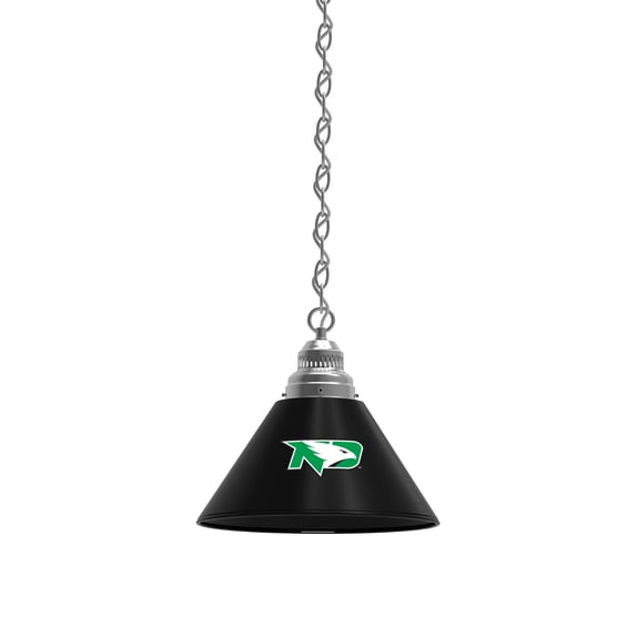 University of North Dakota Pendant Light with Chrome FIxture