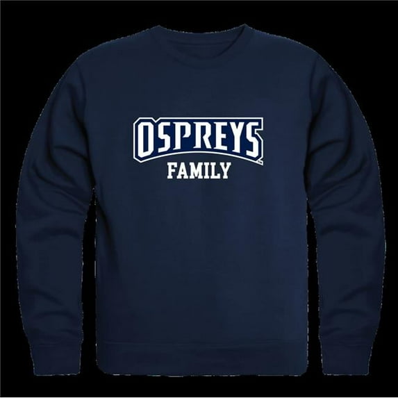 University of North Florida Ospreys Family Crewneck Sweatshirt, Navy - Extra Large