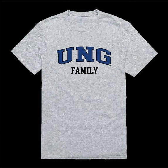University of North Georgia Dahlonega Campus Nighthawks Family T-Shirt, Heather Grey - Medium