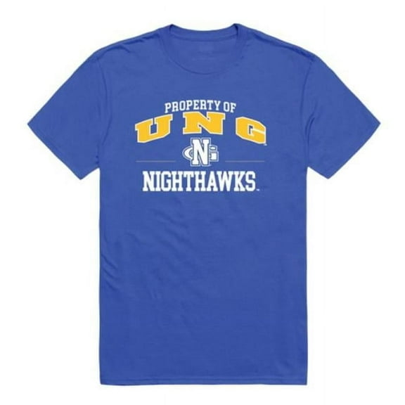 University of North Georgia Nighthawks Property College T-Shirt, Royal - Extra Large