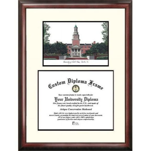 University of North Texas 11" x 14" Scholar Diploma Frame