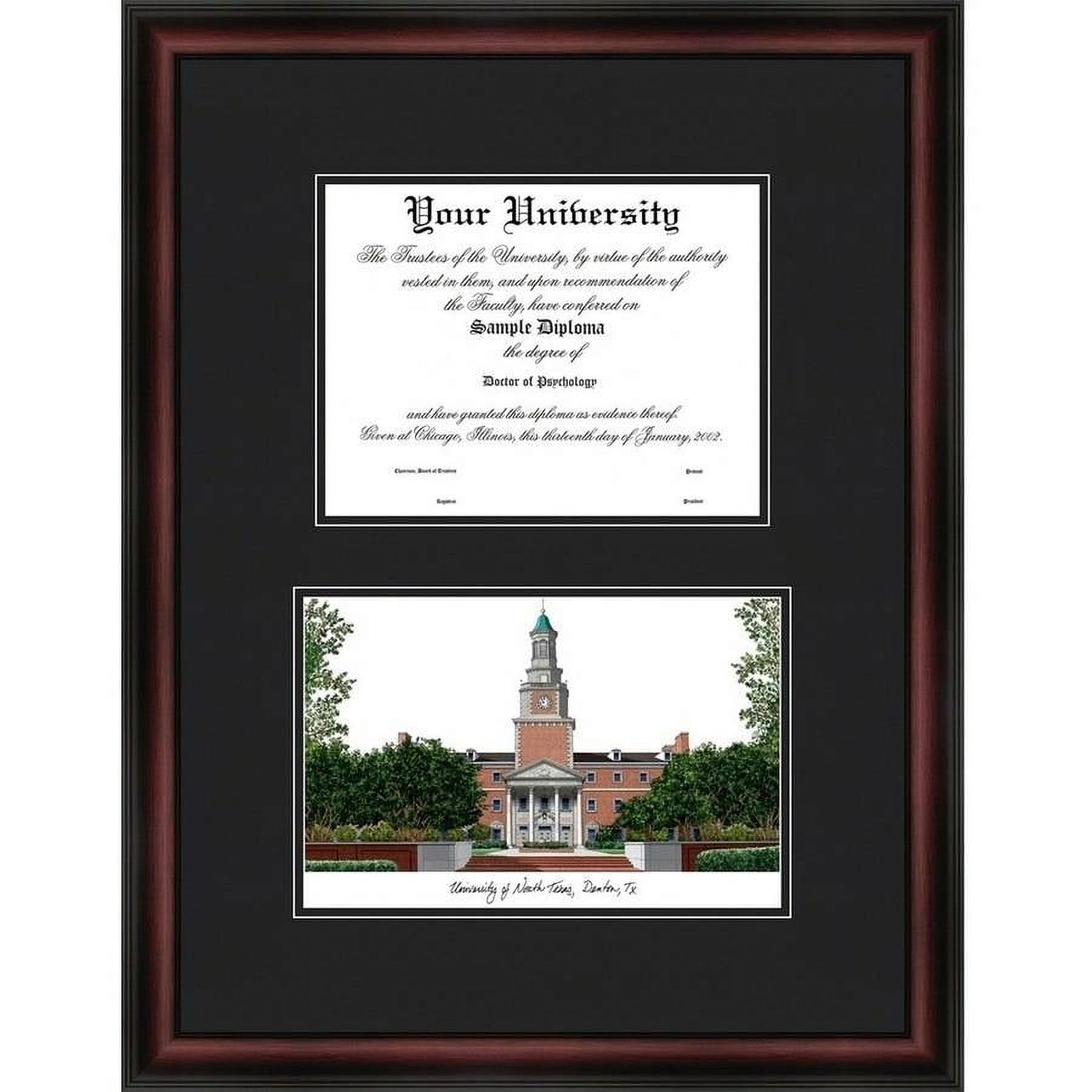 University of North Texas11" x 14" Diplomate Diploma Frame