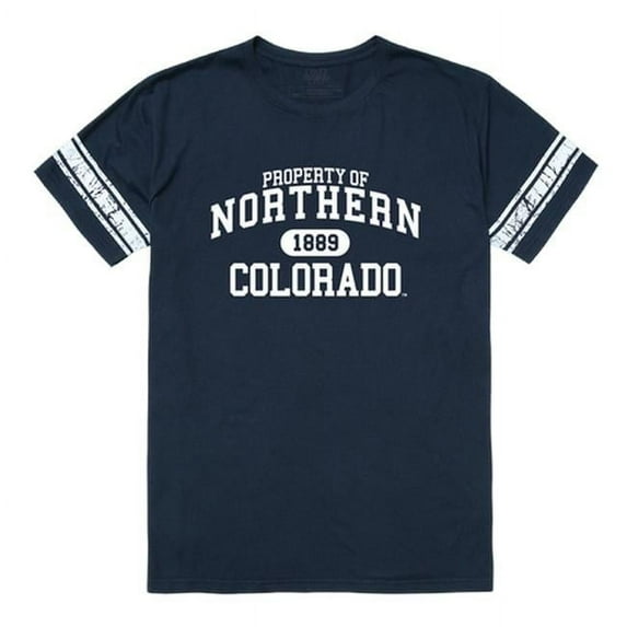 University of Northern Colorado Men Property T-Shirt, Navy - Extra Large