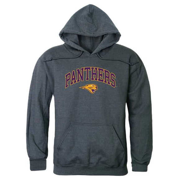 University of Northern Iowa Campus Hoodie, Heather Charcoal - Extra Large