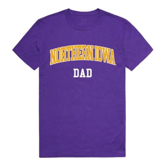 University of Northern Iowa College Dad T-Shirt, Purple - 2XL