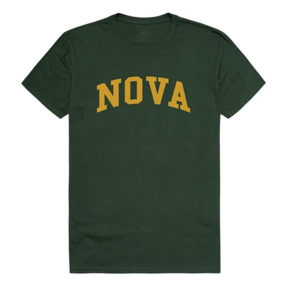 University of Northern Virginia Nighthawks College T-Shirt, Forest Green - Extra Large