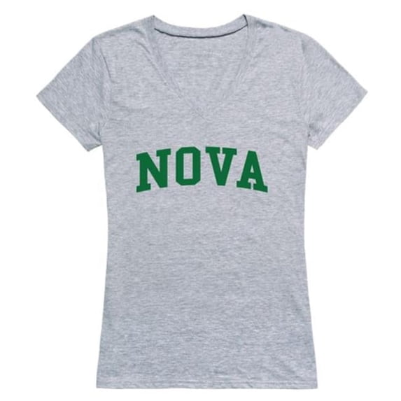 University of Northern Virginia Nighthawks Game Day Women T-Shirt, Heather Grey - Small