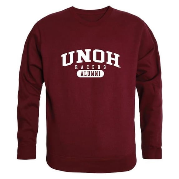 University of Northwestern Ohio Racers Alumni Fleece Sweatshirt, Maroon - Medium