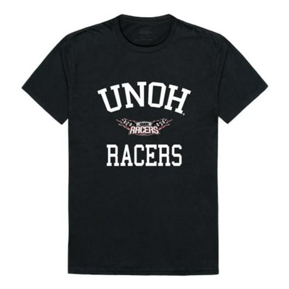 University of Northwestern Ohio Racers Arch T-Shirt, Black - Small
