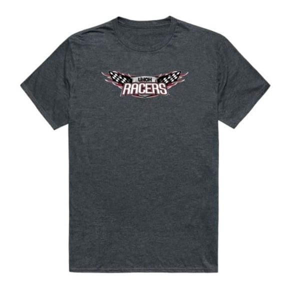 University of Northwestern Ohio Racers Cinder College T-Shirt, Heather Charcoal - Small