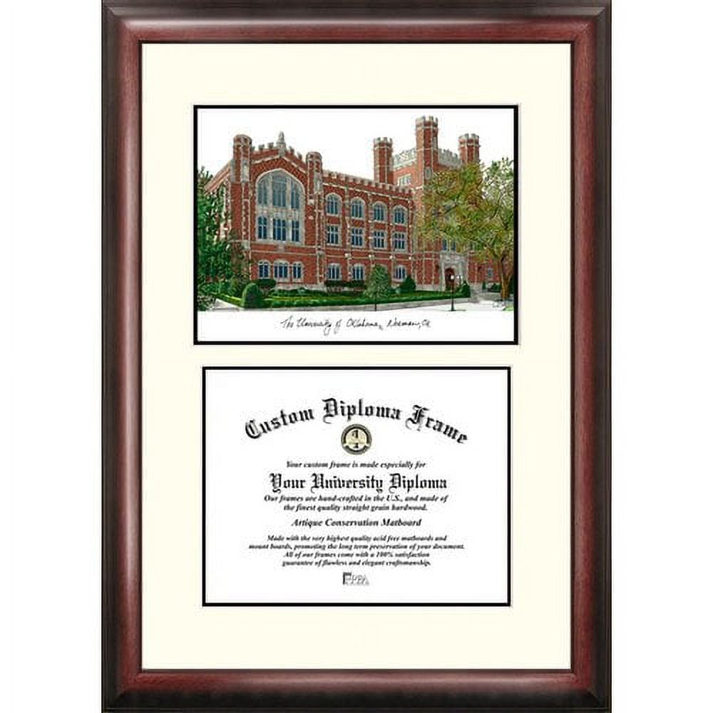 University of Oklahoma 8.5" x 11" Scholar Diploma Frame