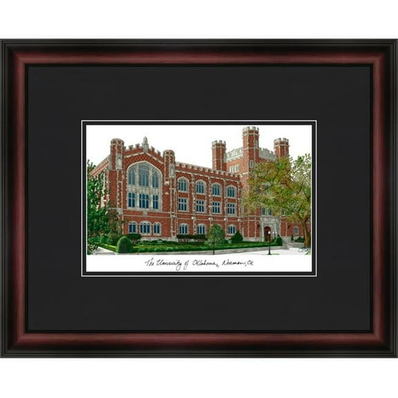 University of Oklahoma Academic Framed Lithograph